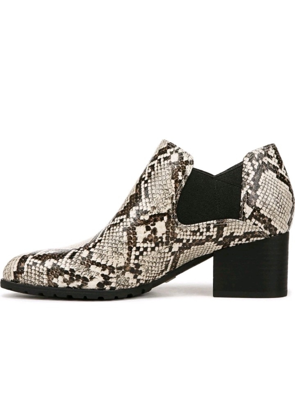 Vionic Neutral Snake-Print Chelsea Bootie - Picture 6 of 16